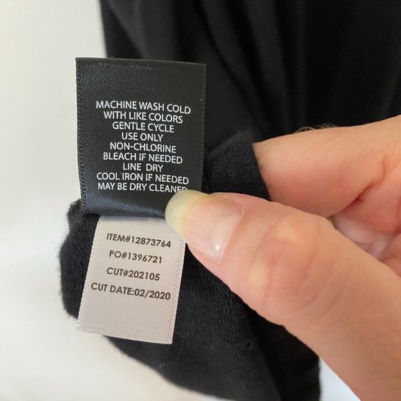 J Crew Black Sheer Chiffon V Neck Cami Tank Top XS Spaghetti Strap - Picture 6 of 7